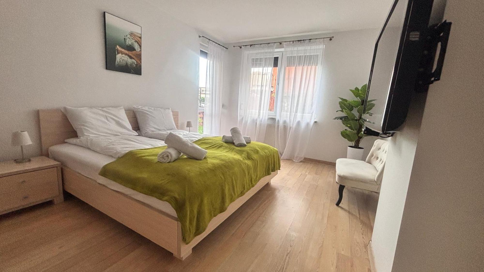 Apartment Jantar 600m Do Morza, Ogrodek, Grill, Dwie Sypialnie, Przestrzen Kolobrzeg